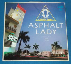 ☆7inch EP●杉山清貴＆オメガトライブ「ASPHALT LADY/アスファルト・レディ」●