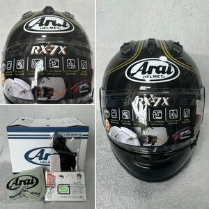 ★限定 NANKAI×Arai RX-7X SPENCER SPL 57-58cm Mサイズ ナンカイ アライ RX7X フルフェイス ヘルメット 付属あり 未使用 24年製 A61205-1