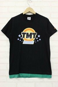 1T1942■クリックポスト対応■未使用品 TMT ラフィー天竺コンビネーションＴシャツ