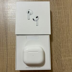 ★アップルAirPods（第3世代）【美品】 MME73J/A★