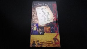 美品 VHS BON JOVI ボンジョビ live from London -ウェンブリースタジアム1995- 総尺90分