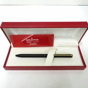 SHEAFFER/シェーファー ツイスト式 2色ボールペン ブラック　レッド