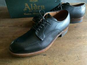 ALDEN｜オールデン　54561 ALGONQUIN OX / BLACK ALPINE GRAIN / 8.5D / モディファイドラスト/ Vチップ