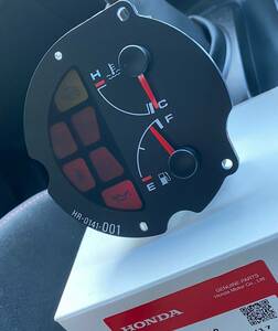 未使用 純正 ホンダ ビート PP1 メーターASSY フューエル&テンプレーチャー 水温計 燃料計 HONDA BEAT Water temperature gauge Fuel gauge