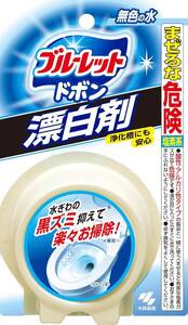 ブルーレットドボン 漂白剤 トイレタンク洗浄剤 無色の水 120ｇ