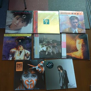 希少！　昭和歌謡　レコード　ＬＰ　セット　レベッカ　井上陽水　中森明菜　ジャパニーズポップスまとめ　大量　昭和レトロ　0216-Ｂ3-TA1