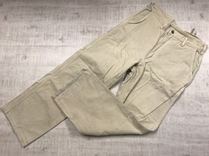 USA製 オシュコシュ OSHKOSH アメカジ ワーク オールド 90s 古着 ワイド ペインター パンツ ボトムス メンズ ベージュ