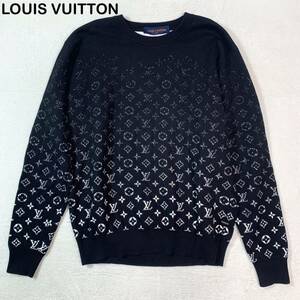 20AW ☆美品☆ LOUIS VUITTON グラデーション　モノグラム　ニット　セーター　メンズ