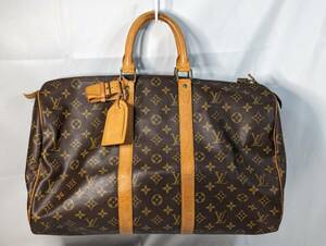 THR-549　LOUIS VUITTON　ルイヴィトン　モノグラム　キーポル45　M41428　ボストンバッグ　ハンドバッグ　旅行カバン