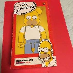 【激レア】BE@RBRICK ベアブリック 400% フィギュア メディコム・トイ HOMER SIMPSON