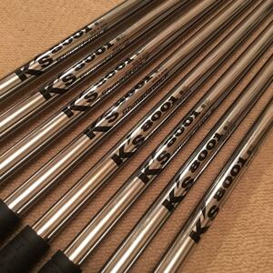 中古　美品　SHIMADA GOLF K’s 8001 8本セット　 スチール シャフト