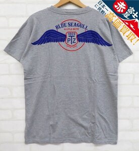 8T3356【クリックポスト対応】未使用品 BLUE SEAGULL BS-0001 半袖ポケットTシャツ ブルーシーガル TOPAZ トパーズ