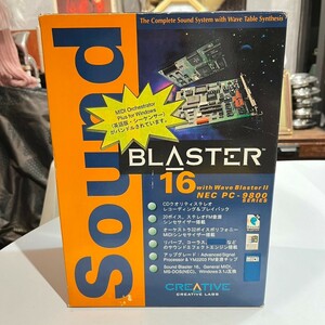 Sound BLASTER 16 Creative Labs Sound Blaster 16/98(CT2720)＋Wave Blaster II(CT1910)　未チェック 