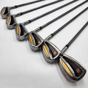 極美品!!!最高級!!!6本セット 5-Pw【MAJESTY PRESTIGIO/マジェスティ プレステジオ】 FV-R 金 5 6 7 8 9 Pw ゴルフクラブ 全番手状態良好