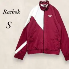 【Reebok 】ウィンドブレーカー　ビッグロゴ　スポーツウエア　リーボック　Ｓ