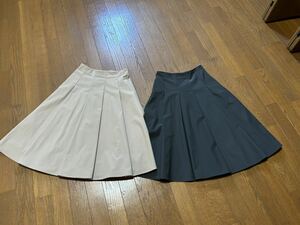 Mプルミエ　ブラック　スカート　34