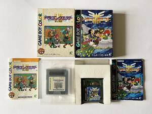 ゲームボーイ ドラゴンクエスト 1 2 3 セット 箱説ハガキあり　GameBoy GB Color GBC Dragon Quest I II III Warrior