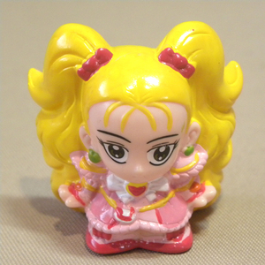 当時物 ふたりはプリキュア Max Heart シャイニールミナス ソフビ 指人形 ( ビンテージ フィギュア ガシャポン Vintage Pretty Cure Figure