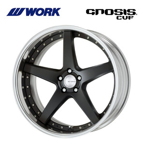 送料無料 ワーク GNOSIS CVF FULL REVERSE ミドルコンケイブ DEEP RIM Odisk 11.5J-20 －25～－47 5H-120 【2本セット 新品】