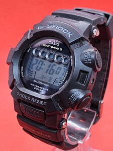 稼働品 美品 良品 電波ソーラー CASIO カシオ G-SHOCK ジーショック GW-9000 MUDMAN マッドマン メンズ腕時計 G1524