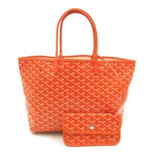 ゴヤール サンルイPM ブランドオフ GOYARD PVCコーティングキャンバス トートバッグ コーティングキャンバス 中