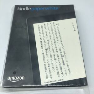 【新品 未開封 送料無料】Kindle Paperwhite 電子書籍リーダー Wi-Fi 4GB ブラック 黒 Amazon アマゾン キンドル 第7世代