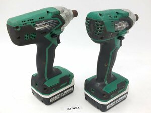 【z27494】MAKITA マキタ M695D 充電式インパクトドライバ 14.4V 2点セット まとめ 未チェック 格安スタート