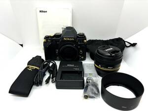 ☆極上美品☆NIKON ニコン DF 50mm F1.8G Special Gold Edition キット #2296