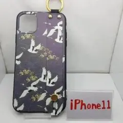 SP-005 iPhone11 鶴 ケース