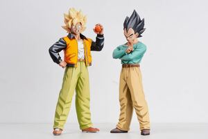 一番くじ　ドラゴンボール　ベジータ　孫悟空　二次元リペイント　2点セット　フィギュア 