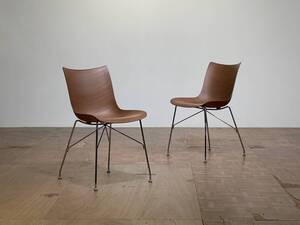 -od0197.｜Kartell 名作 Philippe Starck SMART WOOD Collection ミニマムダイニングチェア｜カルテル CIBONE Cassina B&B Italia ACTUS