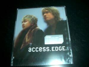 access【EDGE】未開封品ＣＤ☆初回盤：トレーディングカード封入