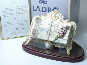 ▲80G522▲LLADRO/リヤドロ【Words of Love/愛の言葉】フィギュリン・0680・陶器製置物