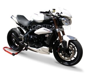 TRIUMPH SPEED TRIPLE 2011～2015 スリップオンマフラー HP CORSE エイチピーコルセ