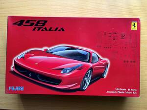 フジミ 1/24 フェラーリ 458 イタリア FR-16 ( エッチングパーツ付きキット ) 未開封品