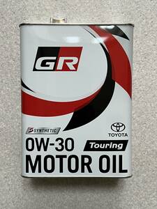 【4L】GR MOTOR OILTouring 0W30 4L×1缶 TOYOTA GAZOO Racing トヨタ純正 全合成油 ジーアール