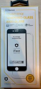 iPhoneSE3/8/7/6 iFace 強化ガラスフィルム 9H 非光沢