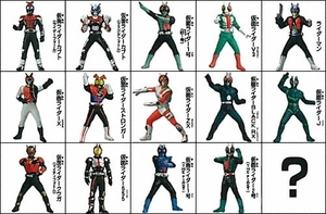 ☆ワンダーカプセル仮面ライダーシリーズ全14種+ シークレット 全15種 フルコンプ 