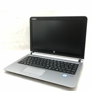 1円 【ジャンク】 HP ProBook 430 G3 HSTNN-Q98C Core i7 13.3インチ T007574【訳アリ】