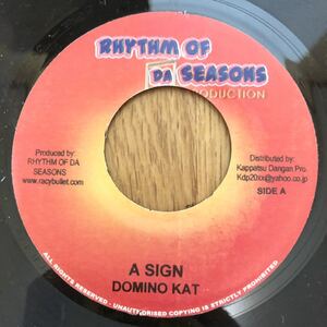 送料無料★レア ジャパレゲ!! A SIGN/DOMINO KAT★大量出品中