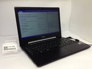 ジャンク/ MouseComputer MPro-NB391 Intel Core i7-8550U メモリ16.38GB SSD480.1GB 【K03532】