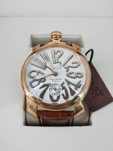 GaGa Milano ガガミラノ CAAICA MANUALE マヌアーレ　48mm 腕時計　手巻き　可動品