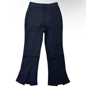 JACQUEMUS Le Pantalon センターシームスリットパンツ ブラック size36 ジャックムス