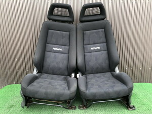 ★HN22S Kei ケイ ワークス 8型 純正 RECARO レカロ シート フロント 左右 運転席 助手席 [HN21S HN12S HN11S]