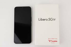 【極美品】Y!mobile Libero リベロ 5G IV A302ZT ブラック softbank 利用制限〇 SIMフリー android アンドロイド