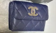 CHANEL シャネル 2024 スモールフラップウォレット折り財布 ミニ財布