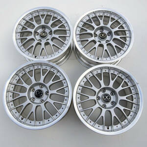 317番新品未使用希少日本製4枚　当時物　OZ Racing　鋳造ピースホイール17×8J×9JピースAMEシュタイナーOZレーシンググノーシス114.3旧車