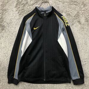 NIKE ナイキ トラックジャケット ジャージ サイズL ブラック 黒 キッズ 子供服 トップス 最落なし （X5）