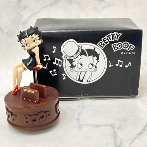 zippo ライター欠品 BETTY BOOP 限定ベティオルゴール ディスプレイのみ 元箱あり 現状品