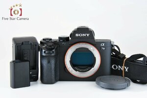 １円出品 SONY ソニー α7II ILCE-7M2 ブラック ミラーレス一眼カメラ【オークション開催中】